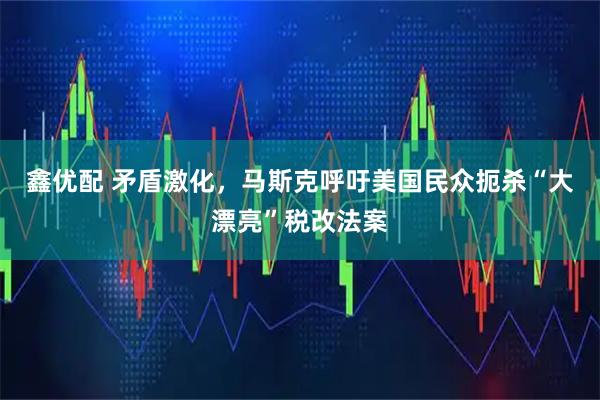 鑫优配 矛盾激化，马斯克呼吁美国民众扼杀“大漂亮”税改法案